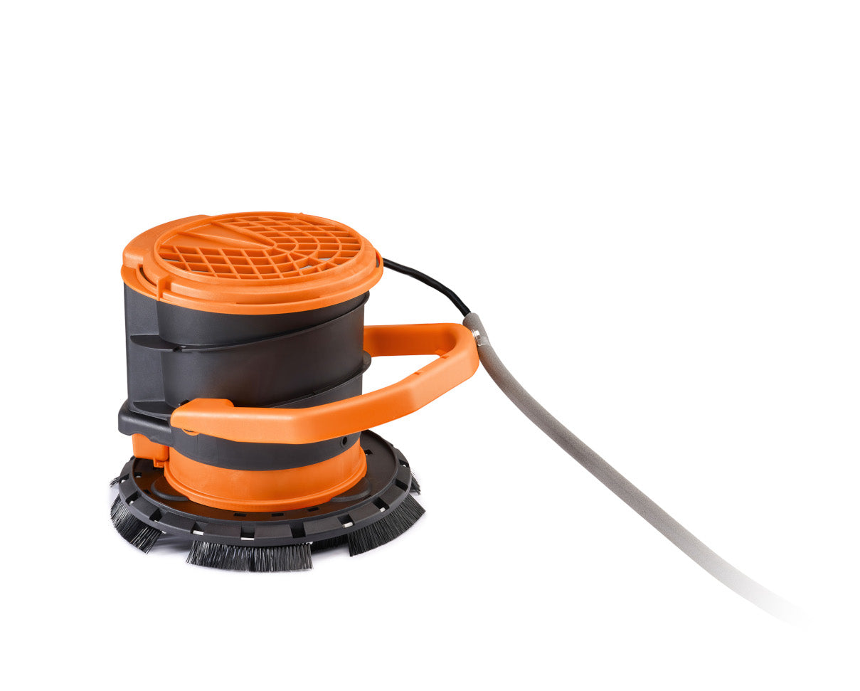 Der TOSSTEC Biopoolroboter TT-BS mit Filterung Rückseite ohne Schwimmer