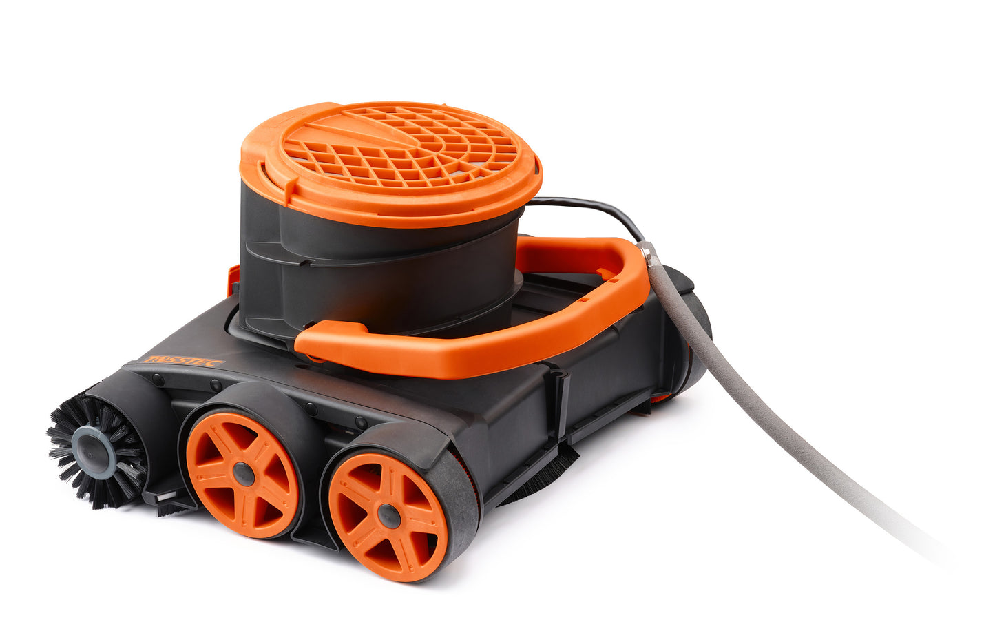 Der TOSSTEC Biopoolroboter TT-RB Rückseite ohne Schwimmkörper