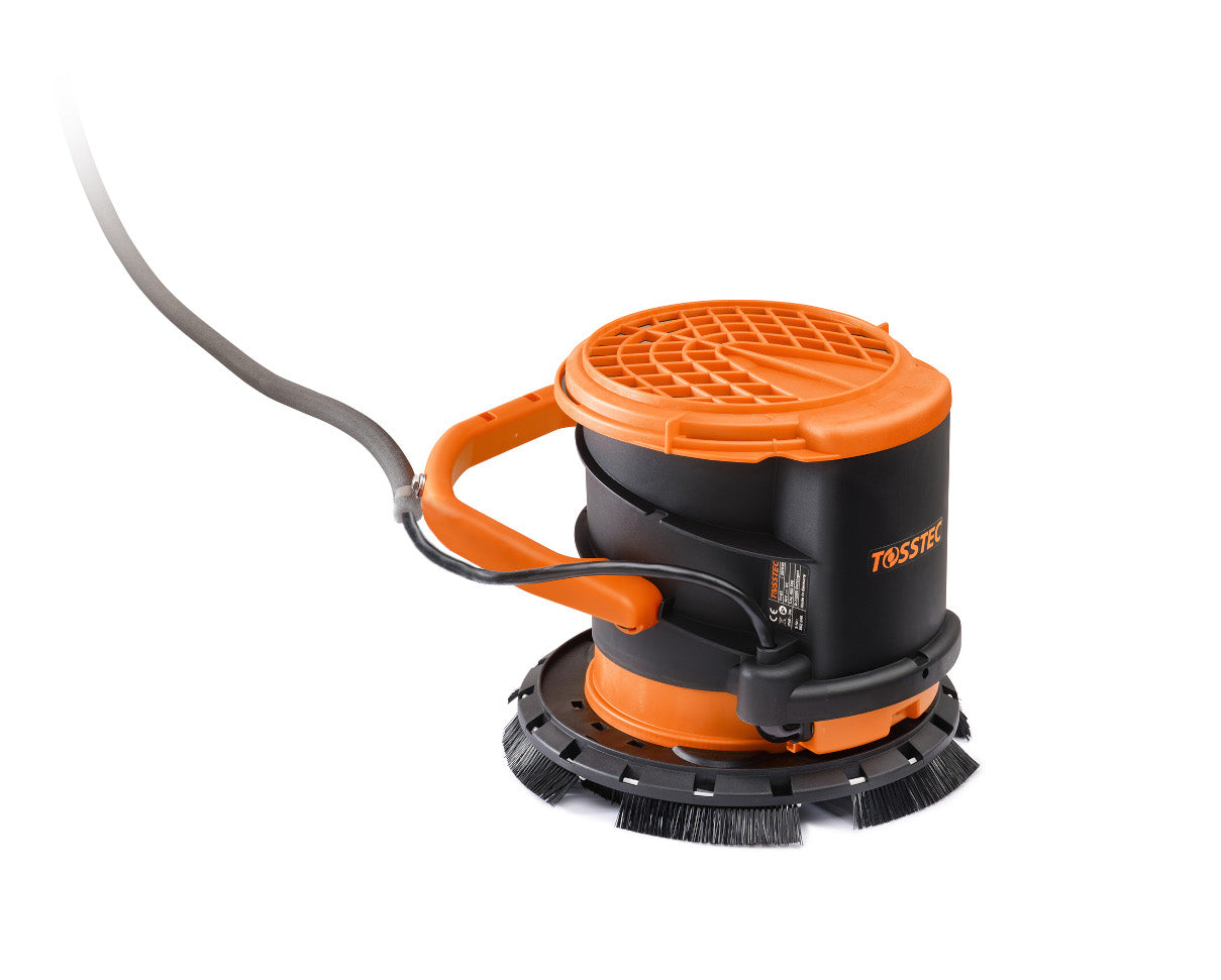 Der TOSSTEC Biopoolroboter TT-BS mit als Handgerät mit Filterung rechte Seite 